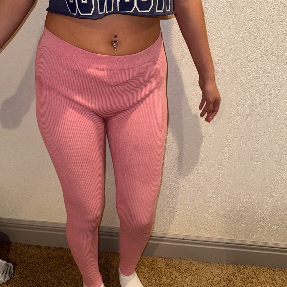 fashion move ribbed leggings